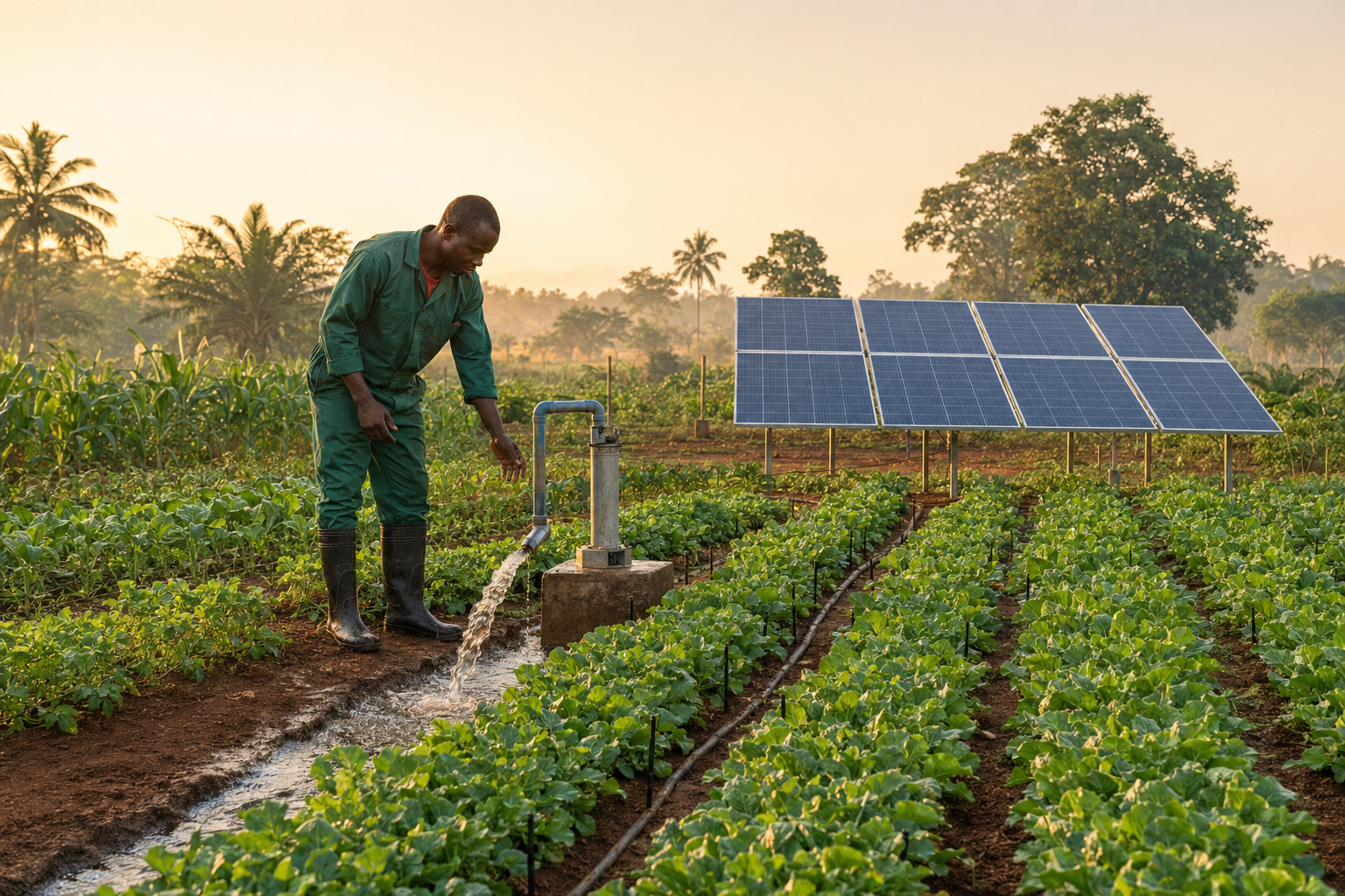 Agriculture & Water powered by SUNEX Solar