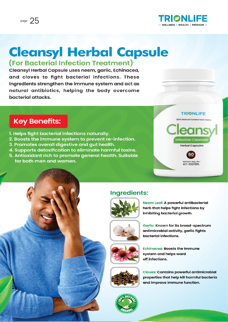 Cleansyl Herbal Capsules