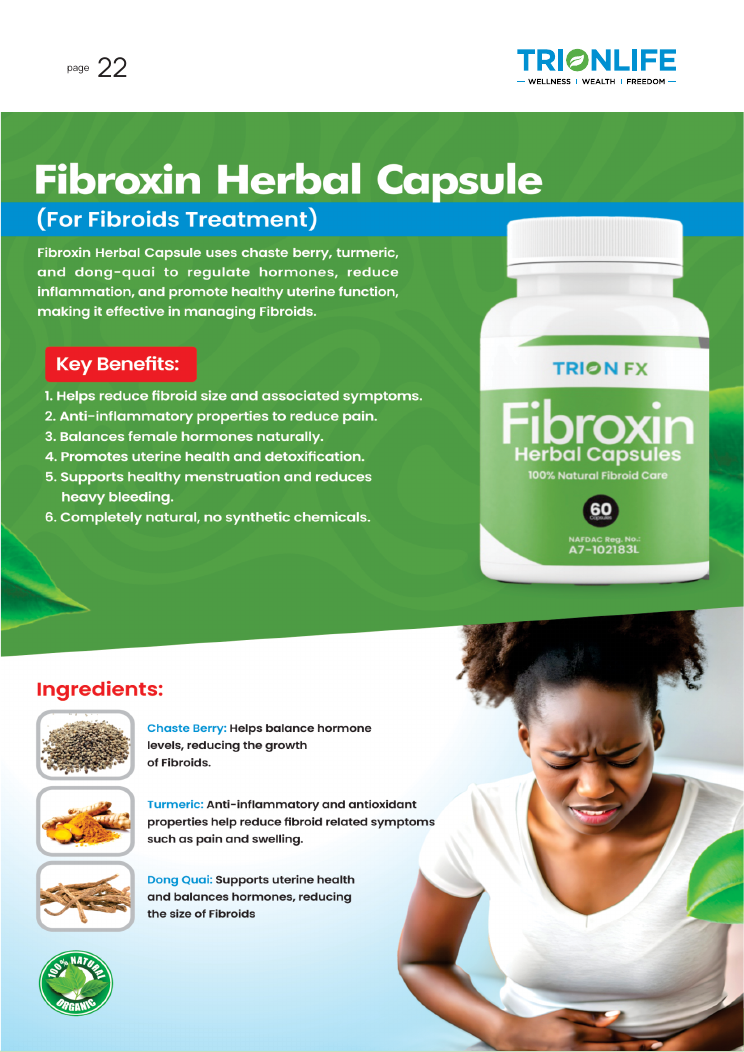 Fibroxin Herbal Capsules